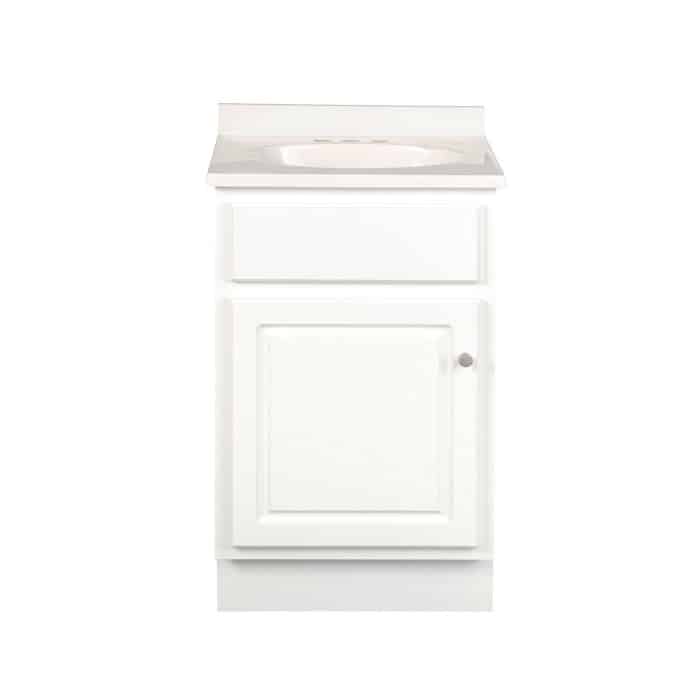 bathroom cabinet vanity glossy white 181630